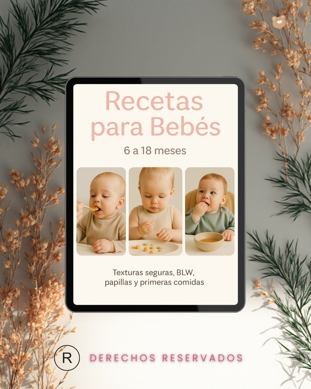 Recetario de Mamá – +200 recetas saludables para bebés, niños y toda la familia (6m–12a)