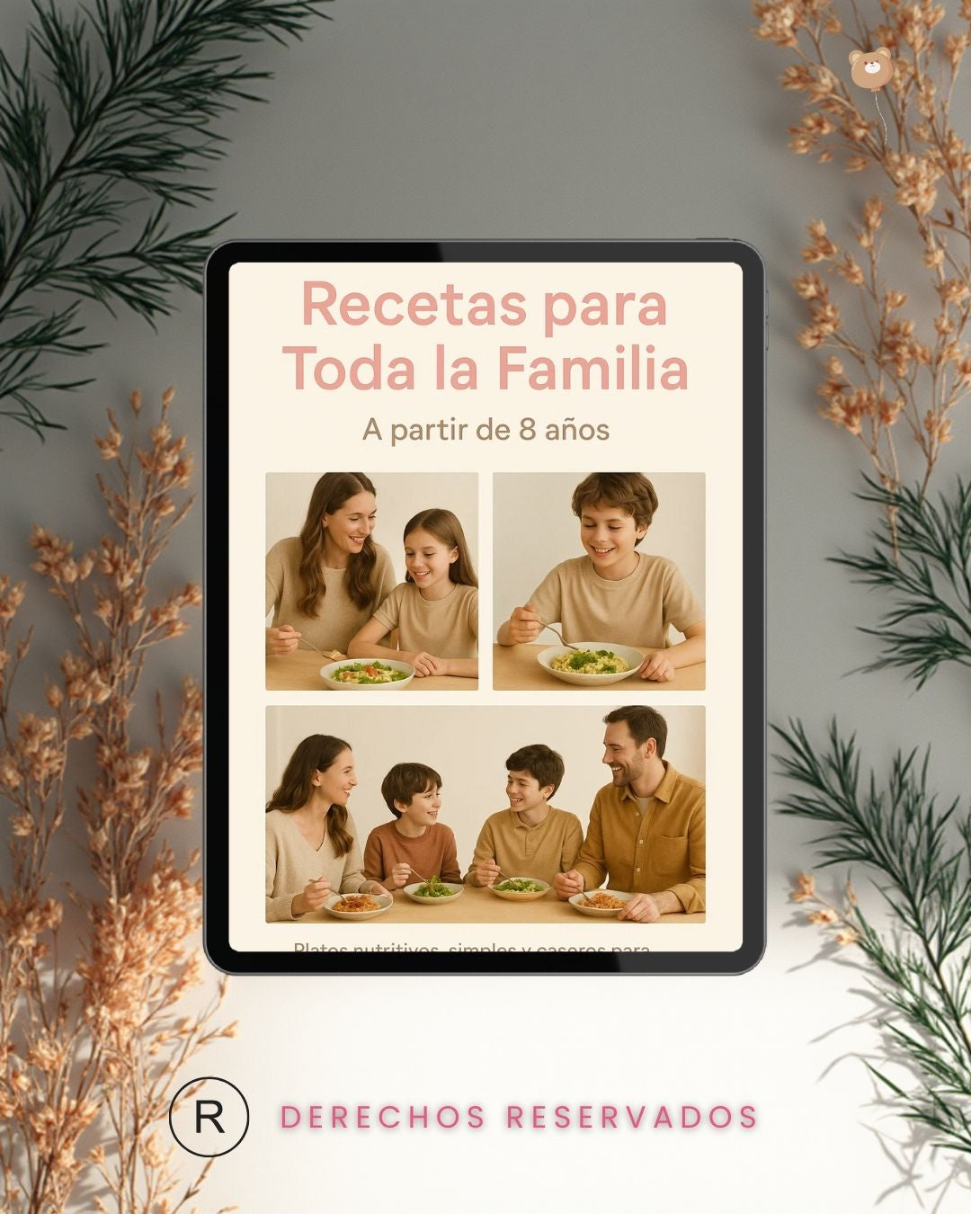 Recetario de Mamá – +200 recetas saludables para bebés, niños y toda la familia (6m–12a)